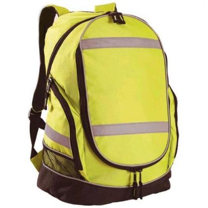 Żółty plecak z odblaskami Shugon 23 litry pojemności - SH8001 sklep BHP