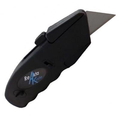 Nóż bezpieczeństwa z prostym ostrzem ReAkta - plastikowy uchwyt