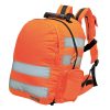 Pomarańczowy plecak z odblaskami Quick Release - GO / RT 3279 i EN 471 - B904 sklep BHP