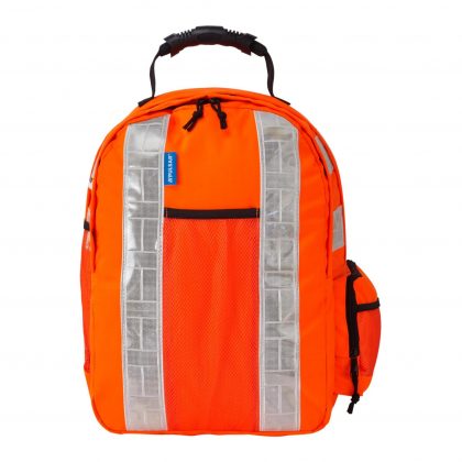 Pomarańczowy plecak z odblaskami Pulsarail - GO / RT 3279 RIS-3279 - PR532 sklep BHP