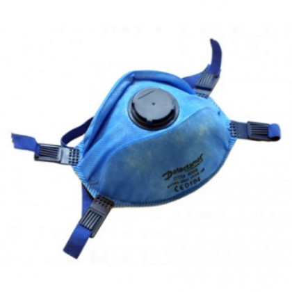 Jednorazowa filtrująca maska ​​na twarz koloru niebieskiego FFP3 - 460-T471-A216 sklep BHP