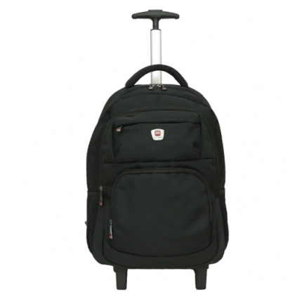 Hybrydowy plecak z kółkami oraz rączką posiadający miejsce na laptopa - 50 x 34.5 x 24cm - WBP-890-AB sklep BHP