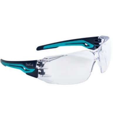 Lekkie okulary bezpieczeństwa Silex Clear  z elastycznymi zausznikami 160 ° -  EN166 - SILEXPSI