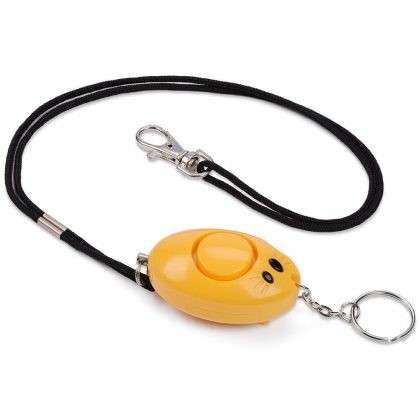 Uniwersalny alarm podręczny koloru żółtego - 130dB - AL00015