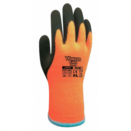 Rękawice odporne termicznie posiadające podwójną powłokę lateksową - EN388 (2231) i EN511 (01X) - WG380