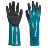 Rękawice chroniące przed chemią Sandy Grip Lite AP60  - niebieski / czarny - AS / NZS 2161 .2 EN 374 EN 388 EN 420 - AP60B8R